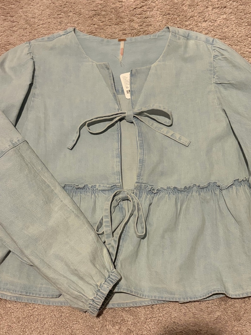 Free People Brunch Babe Top - Picture 9 of 9